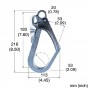 Forged Steel Double Action Auto-Lock Snap Hook