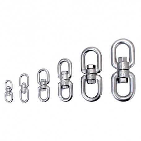 Stainless Steel Eye to Eye Swivel Rings