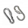 Steel Nut-Lock Snap Hook Carabiner