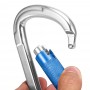 Aluminum Alloy Twist-Lock Climbing Carabiner