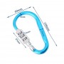 Aluminum Alloy Code-Lock Security Carabiner