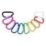 Aluminum Alloy Spring-Lock Keychain Carabiner