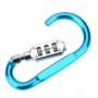 Aluminum Alloy Code-Lock Security Carabiner