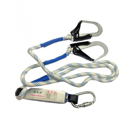 Customizable Horizontal Lifeline Safety Lanyard