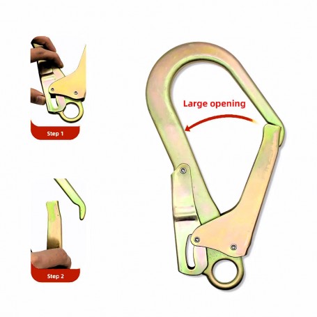 UDYOGI Galvanized Double Action Auto-Lock Snap Hook