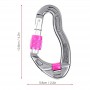 Aluminum Alloy Nut-Lock Climbing Carabiner with Pulley